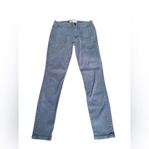 THE GREAT. Blue Corduroy Pants Size 25